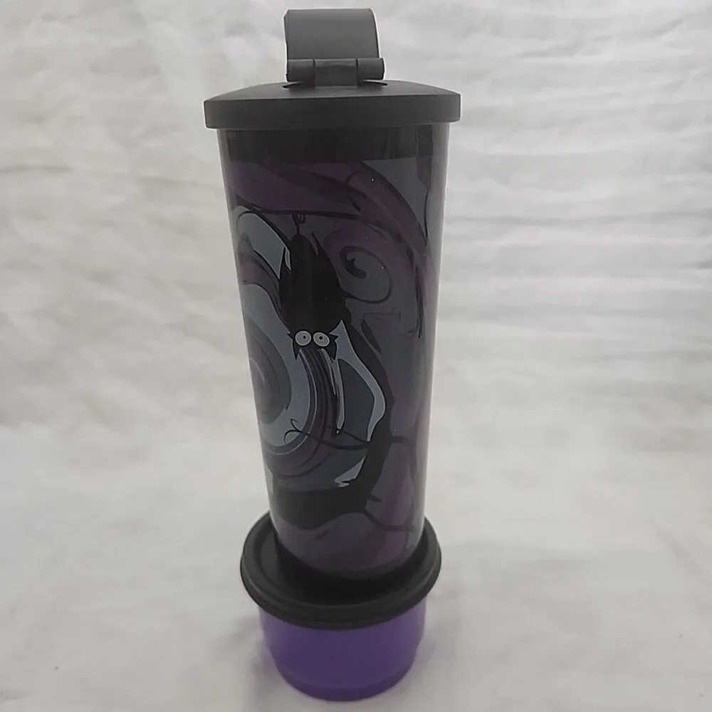 TUPPERWARE Spooktacular Snack Set 16 Oz TUMBLERS+SNACK CUPS & Lids Set Of 4 NEW